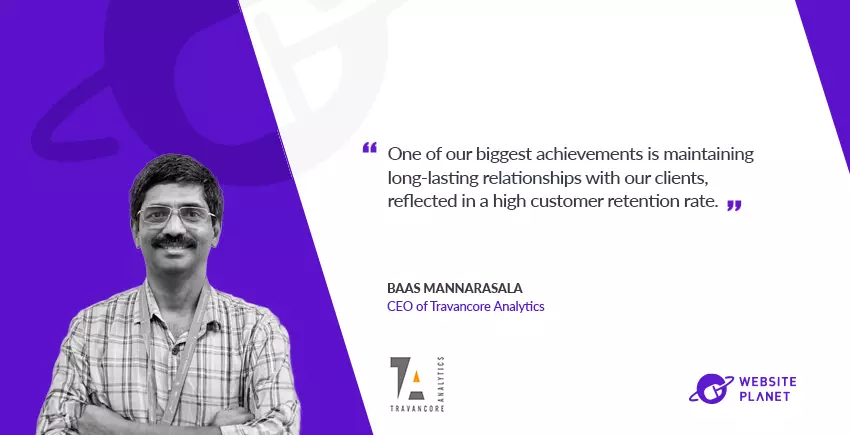 Travancore Analytics CEO Baas Mannarasala On Creating Software For Fortune 500s