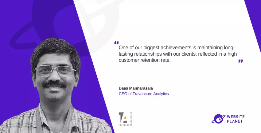 Travancore Analytics CEO Baas Mannarasala On Creating Software For Fortune 500s