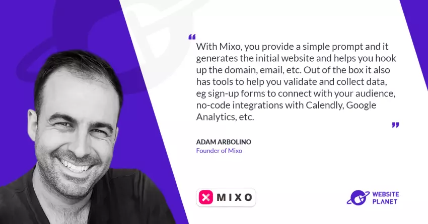 Adam Arbolino on How Mixo Empowers Entrepreneurs to Launch and Validate Startup Ideas