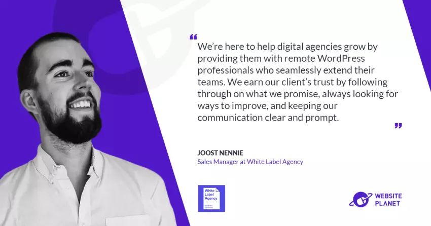 Scaling Digital Agencies with Seamless WordPress Solutions: An Interview with Joost Nennie of White Label Agency