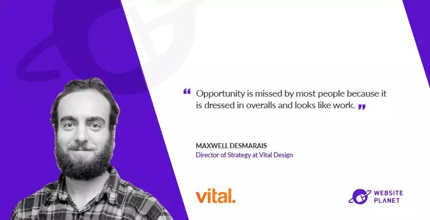 Vital Design’s 1000% ROI Formula Revealed By Maxwell DesMarais