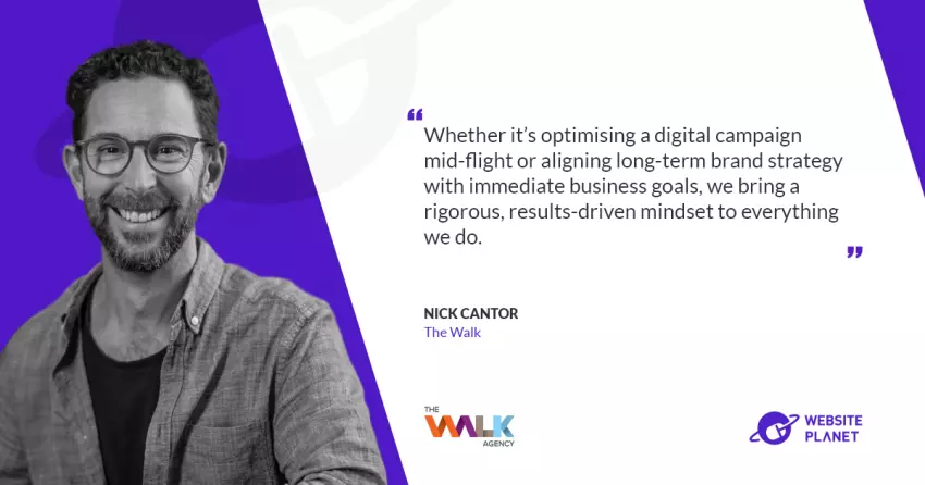 Achieving Sustainable Growth in Marketing: Insights from The Walk Agency’s Nick Cantor