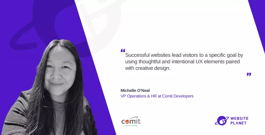 Michelle O’Neal Of Comit Developers: My Web Design Tips From 20 Years