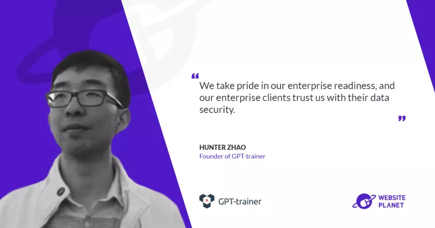 Revolutionizing AI Engagement: Hunter Zhao Discusses GPT-Trainer’s Journey with Website Planet