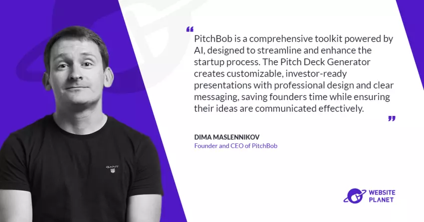 PitchBob: How AI is Revolutionizing Startup Success – An Interview with Dima Maslennikov