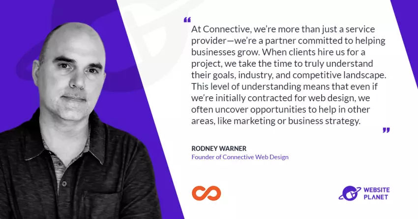 From One-Size-Fits-All to Tailored Success: Rodney Warner on Revolutionizing Web Design with Connective