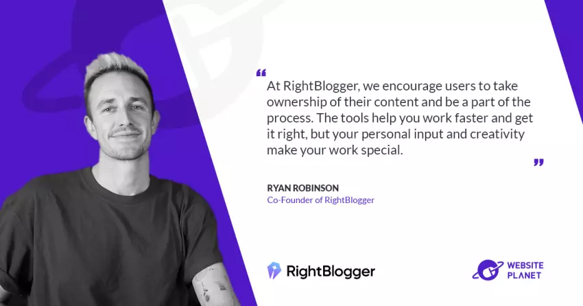 Revolutionizing Blogging & Content Creation through AI: Insights from RightBlogger’s Ryan Robinson