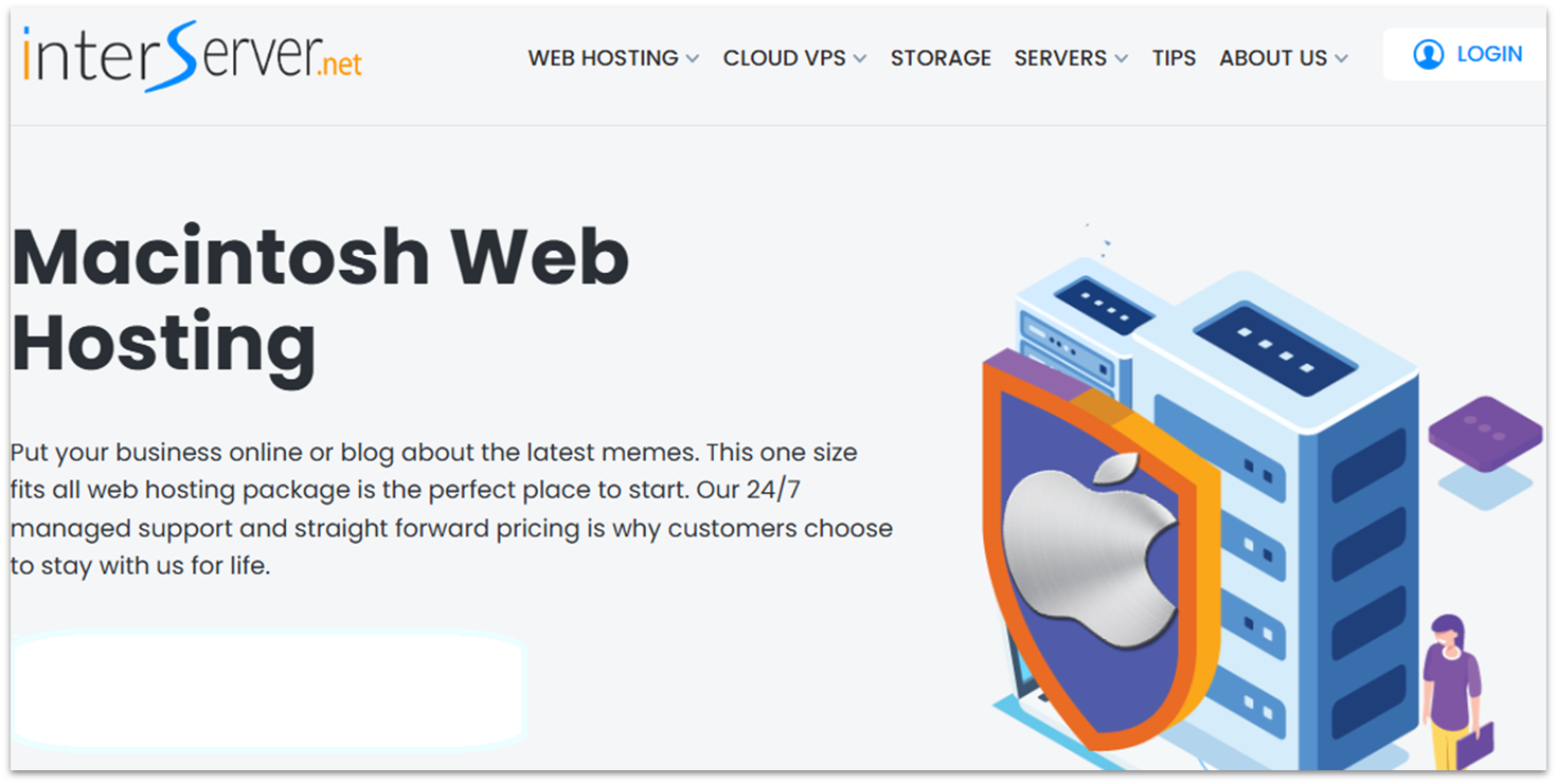 InterServer mac hosting
