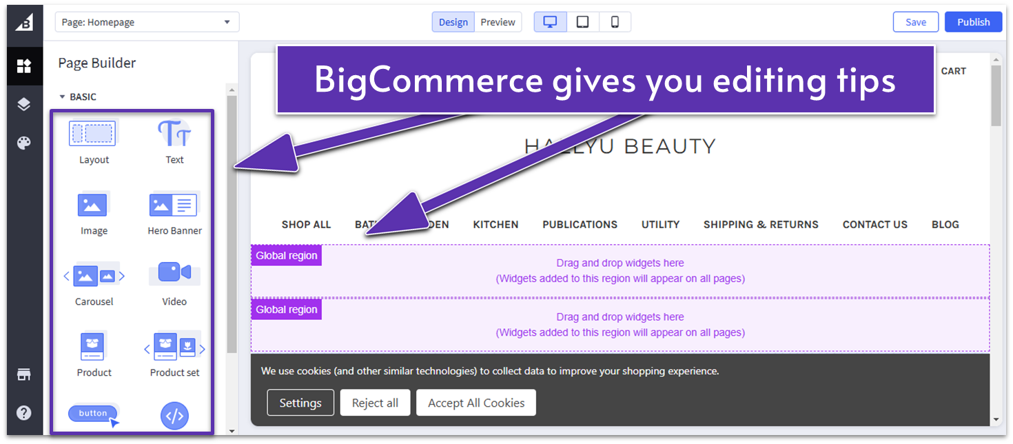 BigCommerce Page Builder