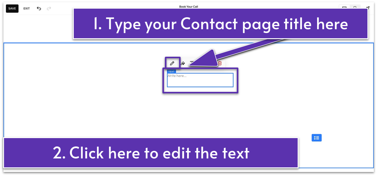 module 2 the contact page 8