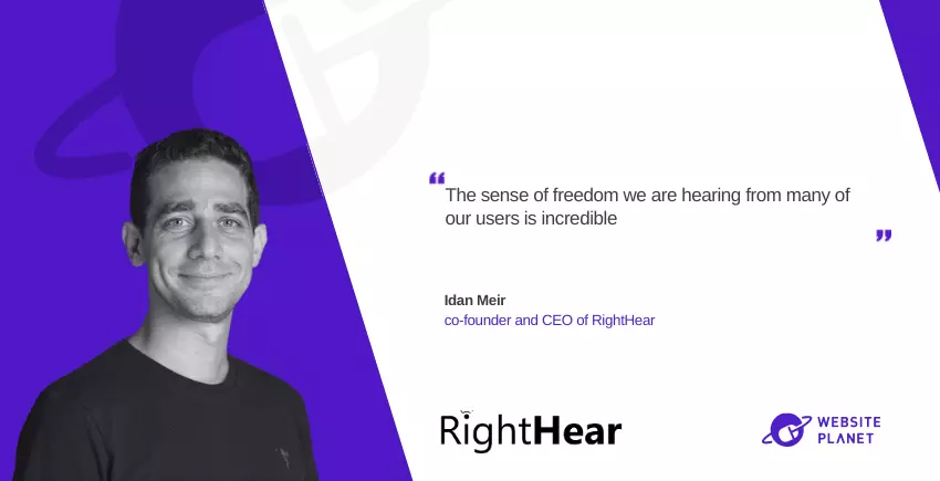 Interview with RightHear CEO Idan Meir