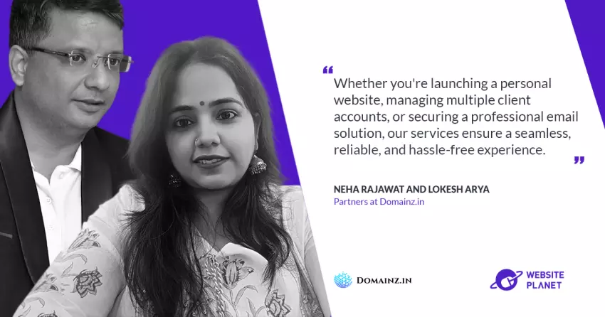 Expanding Web Hosting in India: Expert Advice from Neha Rajawat and Lokesh Arya of Domainz.in