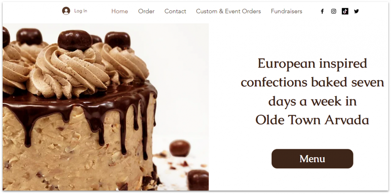 Rheinlander Bakery Homepage