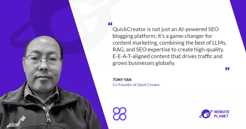 Revolutionizing Content Marketing: Tony Yan Unveils How QuickCreator Harnesses AI for SEO Success