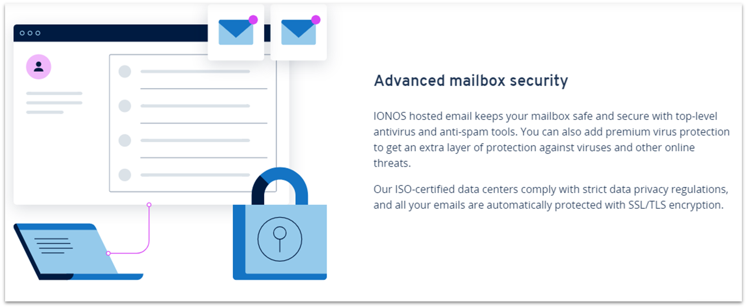 IONOS email hosting