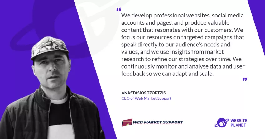 Web Market Support: Anastasios Tzortzis on Digital Growth, Innovation, and the 7 Ideals Methodology