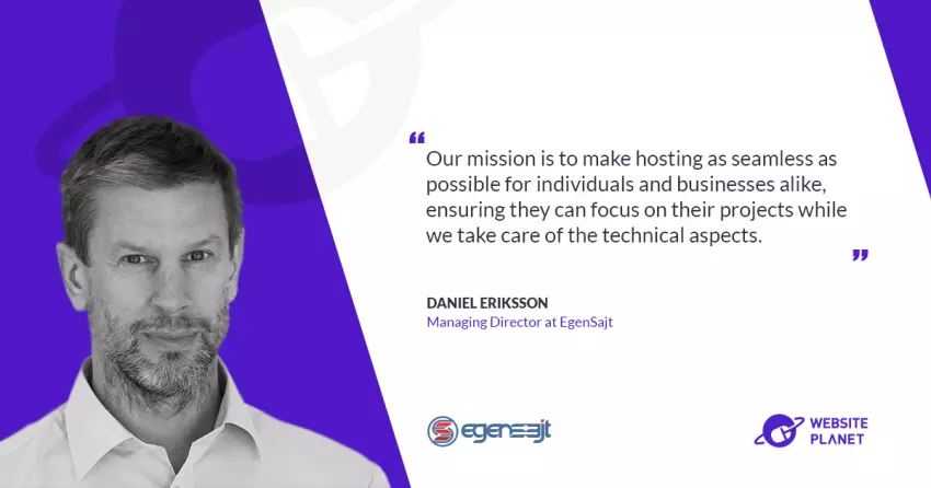 EgenSajt’s Flexible Hosting Model: An Interview with Managing Director Daniel Eriksson