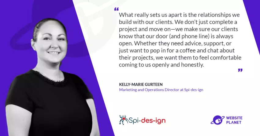 Spi-des-ign: How Creative Freedom and a Client-First Approach Drive Success – An Interview with Kelly-Marie Gurteen