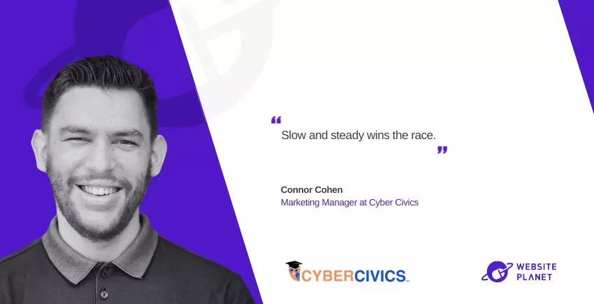 How Cyber Civics Has 98% Renewal Rate: Revealed by Digital Marketing Manager Connor Cohen