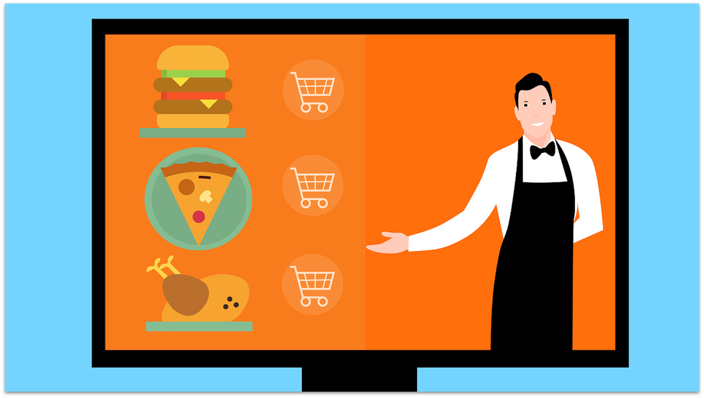 Online menu image