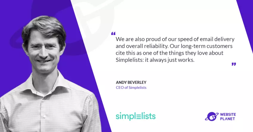 Simplelists CEO Andy Beverley on Reliable Group Emailing at Scale