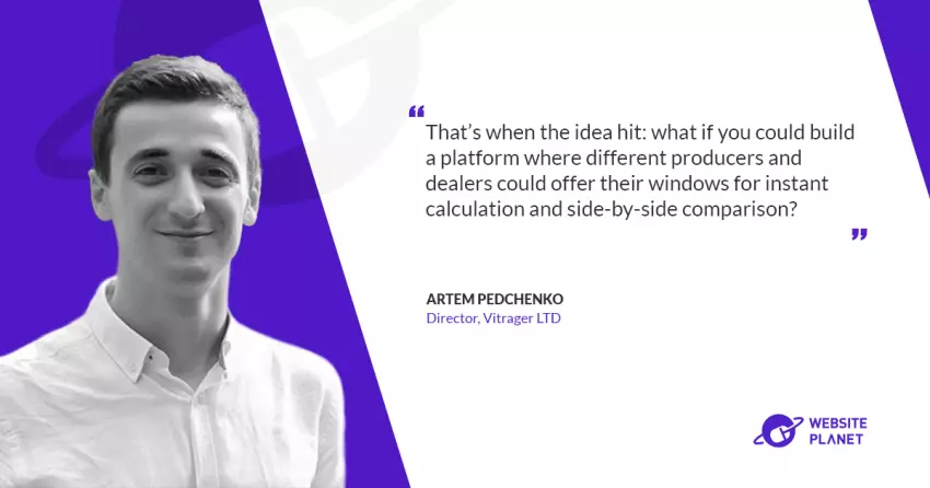 Breaking Barriers in Window eCommerce: Artem Pedchenko Talks Vitrager’s Innovation