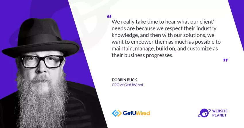 How GetUWired Empowers Small Businesses with Smart Automation and Marketing Solutions – An Interview with Dobbin Buck for Website Planet