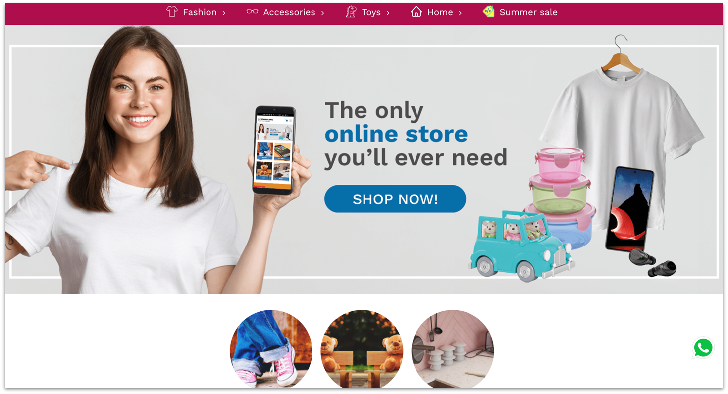 BigCommerce's template