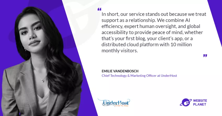 UnderHost: Championing Digital Freedom Through Offshore Hosting – An Interview with Emilie Vandenbosch