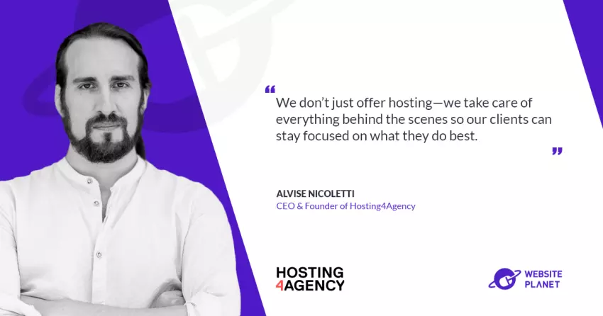 How Hosting4Agency Combines Personal Support, Speed, and Sustainability for Creative Agencies – A Conversation with Alvise Nicoletti