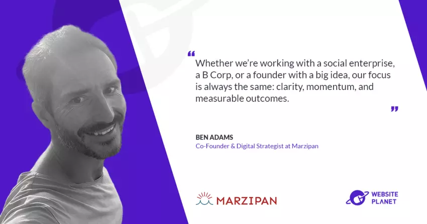 Designing with Purpose: Ben Adams on Marzipan’s Sustainable Approach