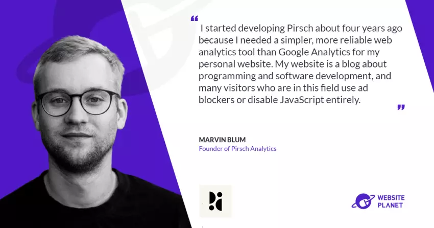 Pirsch vs. Google Analytics: How Marvin Blum Built a Privacy-First, Developer-Friendly Alternative