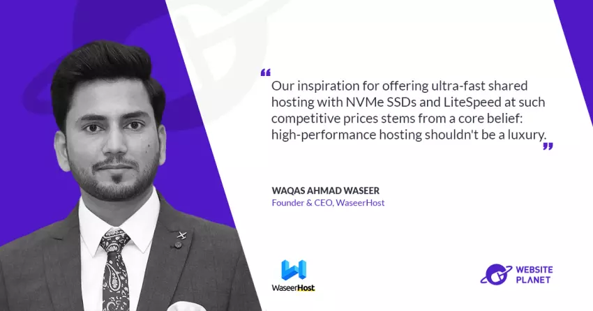 Making Premium Hosting Affordable: Inside WaseerHost’s Vision for High-Performance Web Services