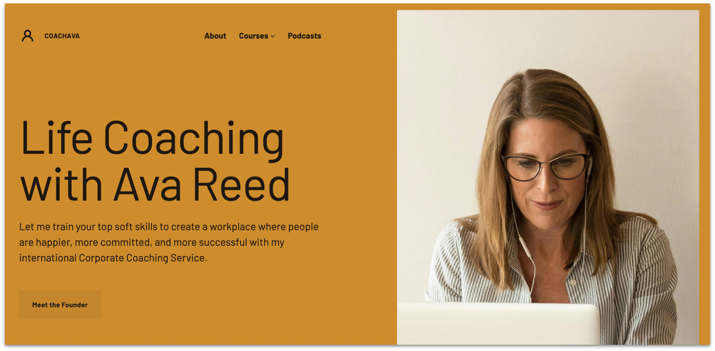 WordPress.com's template