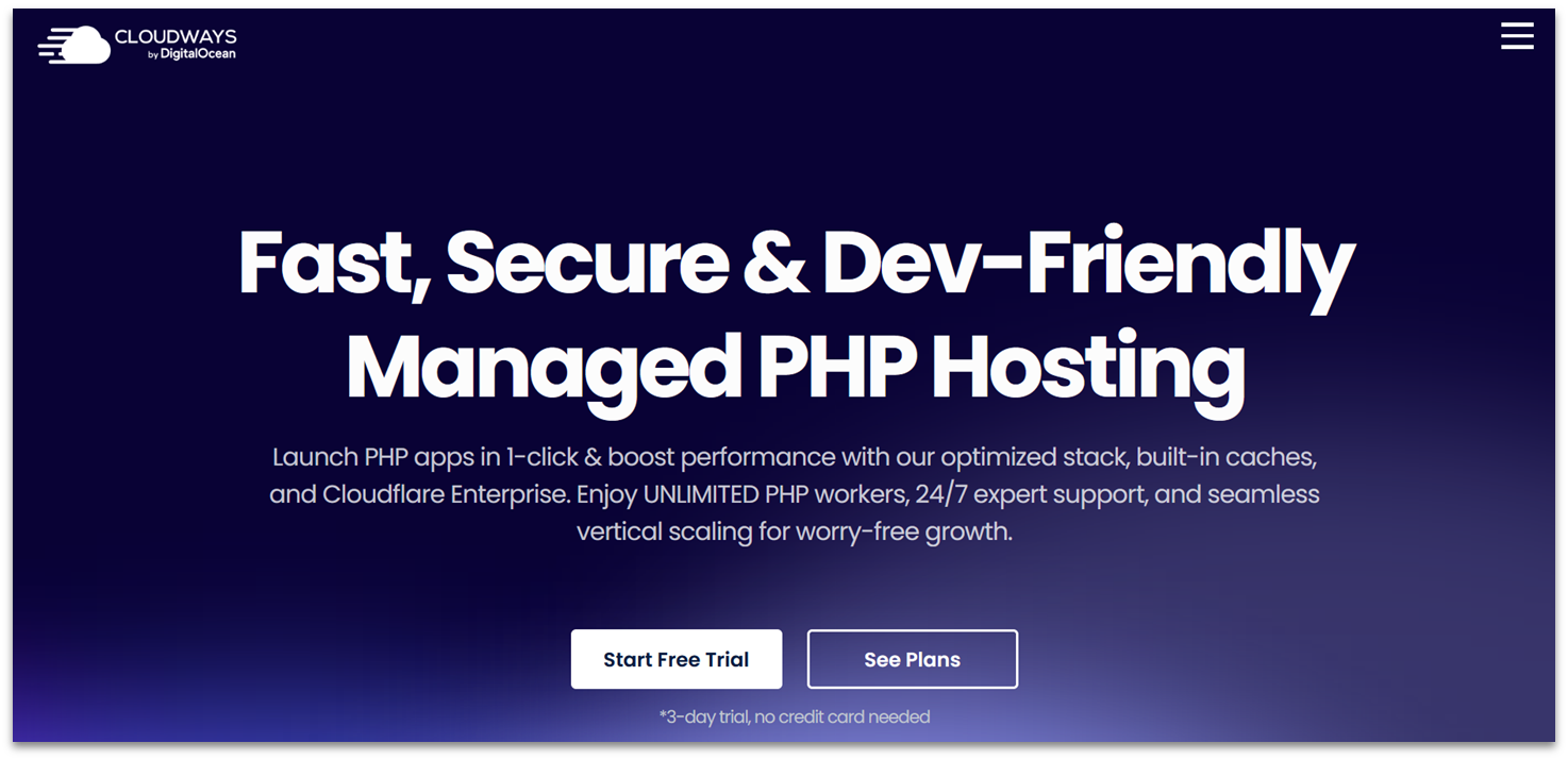 Cloudways PHP hosting