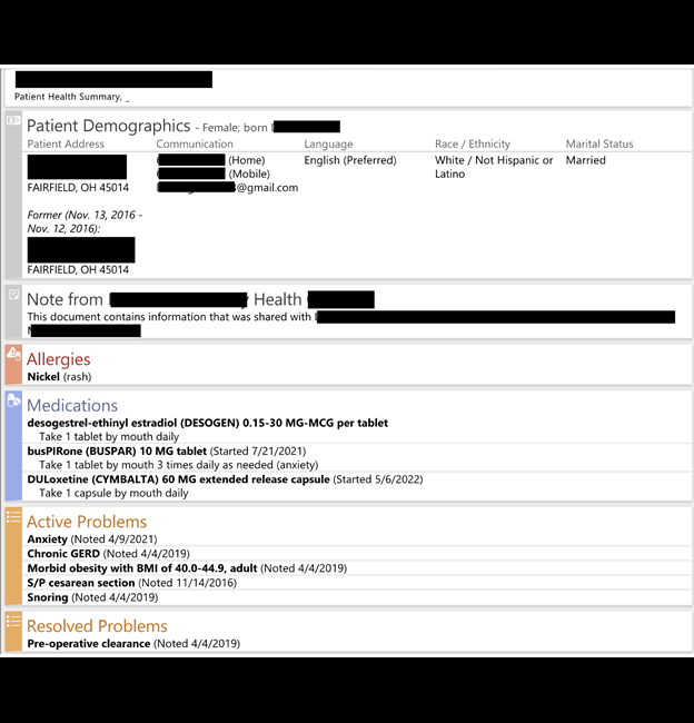 Ohio medical alliance data breach 2