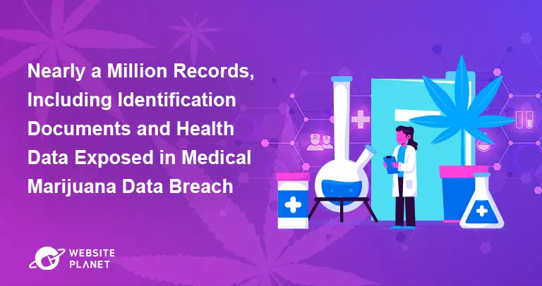 Nearly a Million Records, Including Identification Documents and Health Data Exposed in Medical Marijuana Data Breach