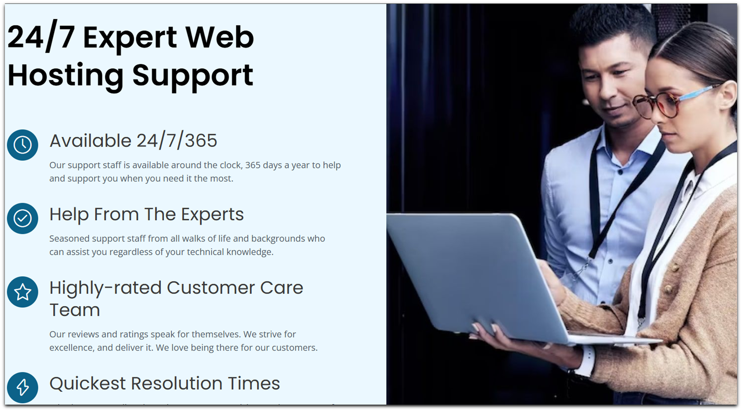 Features that make GreenGeeks' customer support one of the best