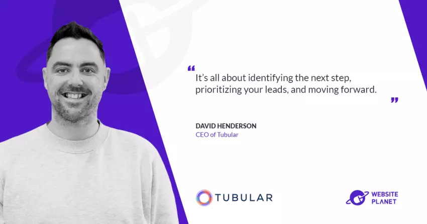 Why Tubular Puts Relationships at the Heart of CRM – Interview with the CEO David Henderson