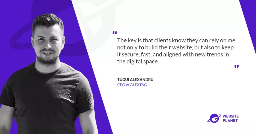 Building High-Performing Websites in Craiova: Interview with Tugui Alexandru for Website Planet