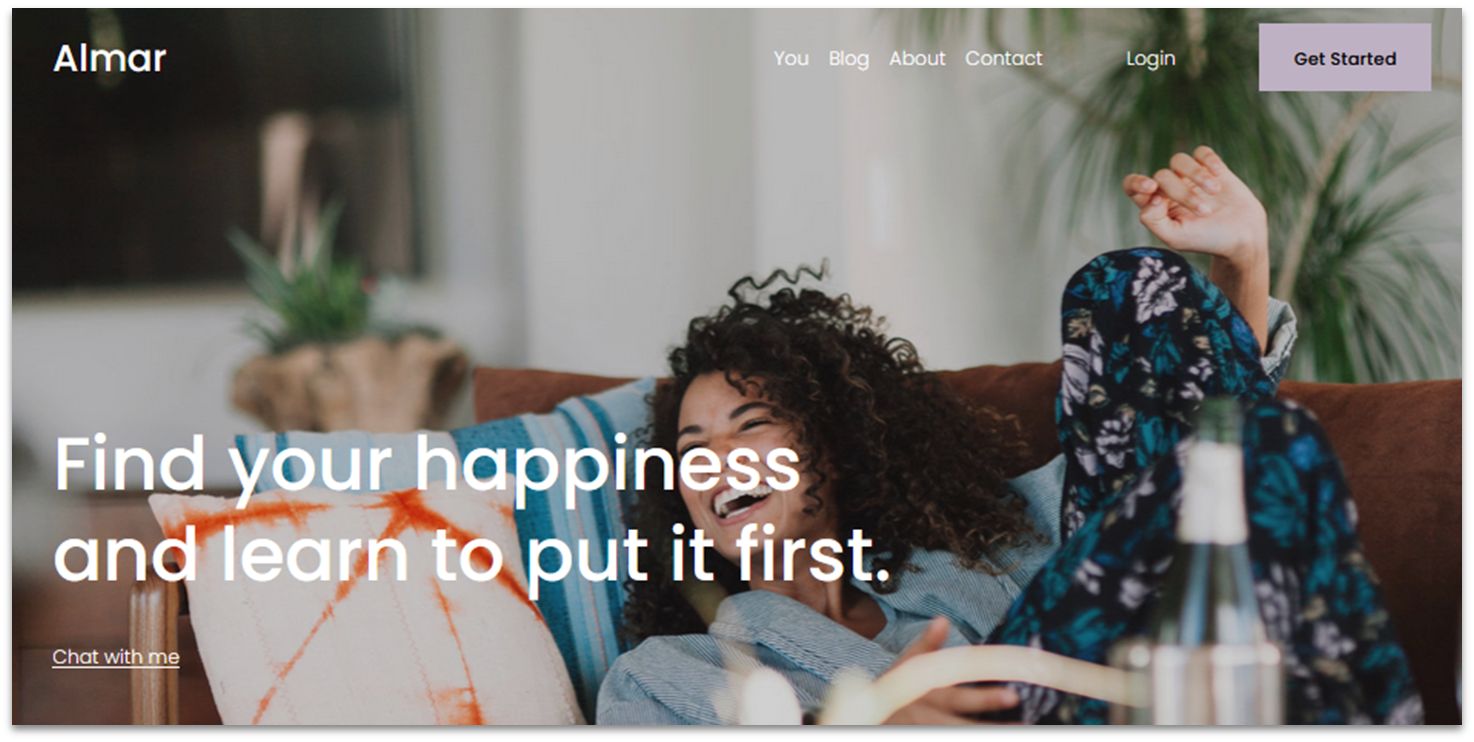 Squarespace website example