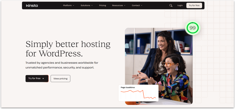 Kinsta Managed WordPress Hosting.