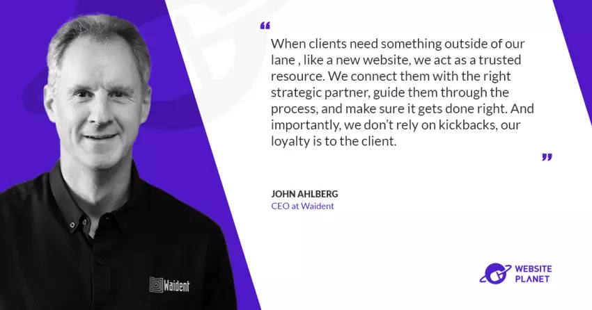 Interview with Jon Ahlberg: Building Resilient IT at Waident