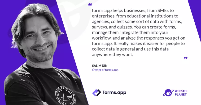 How forms.app is Redefining Data Collection with AI – An Interview with Founder Salim Din