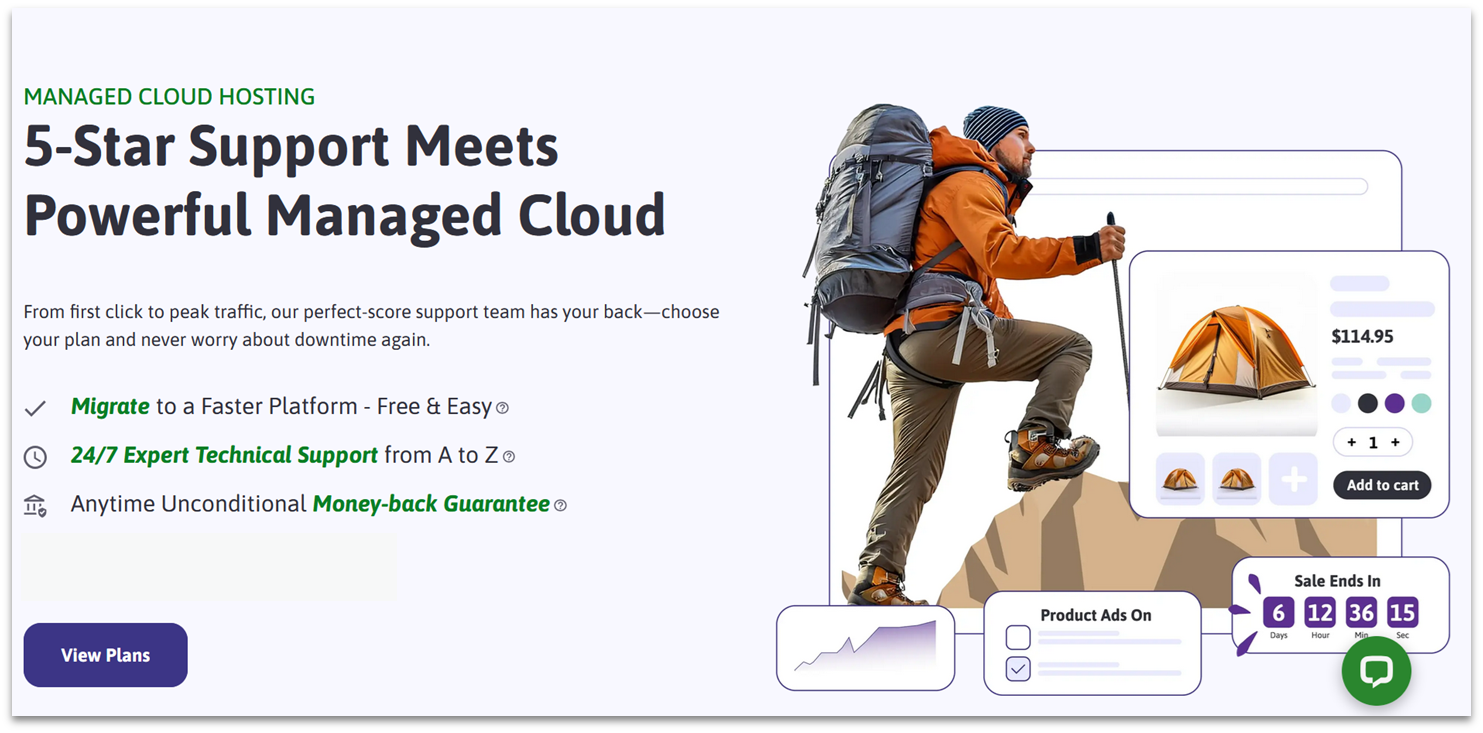 ScalaHosting's managed cloud hosting.