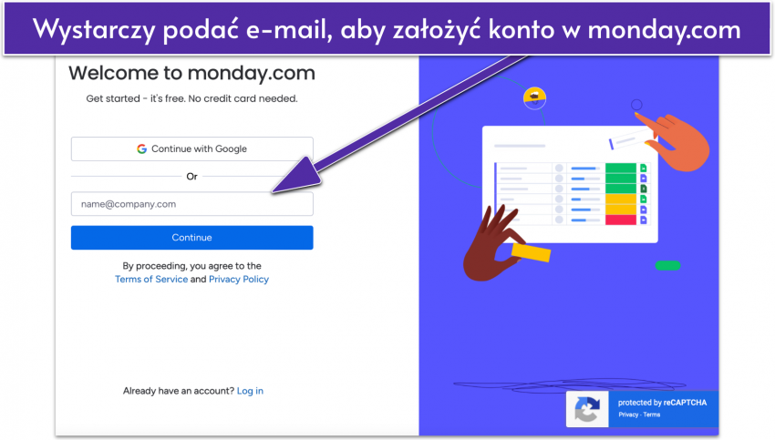All you need is an email-pl