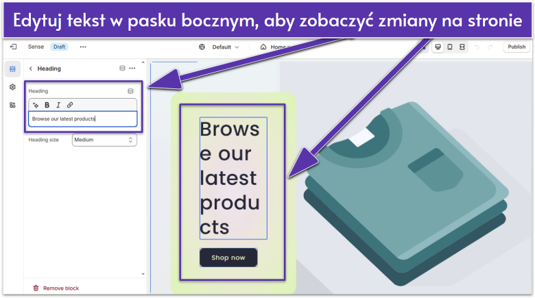 Screenshot of Shopify's template and theme text editor.