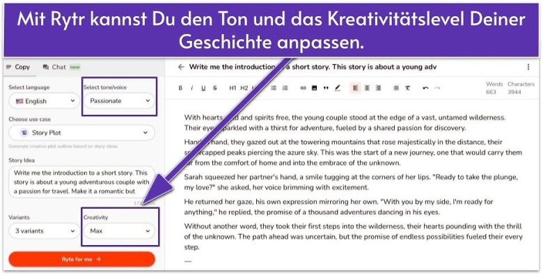 Top 6 KI-Geschichtengeneratoren3