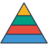 colored triangle